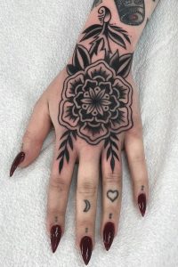 Traditional Hand Tattoos